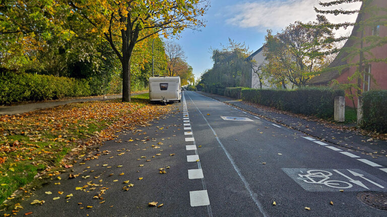 Fahrradstraße Am Bahneinschnitt entschärft Konfliktzone